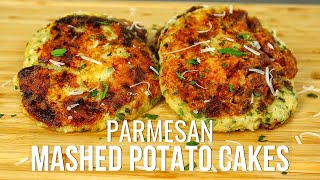 Why Everyone is Crazy About Parmesan Mashed Potato Cakes [upl. by Luehrmann658]