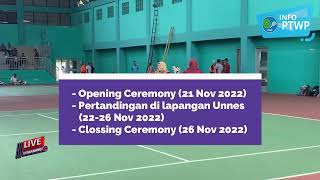 Menuju Turnamen Tenis Beregu Ke19 Piala Ketua Mahkamah Agung RI [upl. by Mariele]