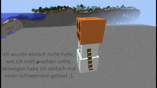 Minecraft Adventskalender Teil 13  Schneemann [upl. by Isayg]