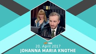 Heute zu Gast im Neo Magazin Royale Johanna Maria Knothe  NEO MAGAZIN ROYALE  ZDFneo [upl. by Briney]