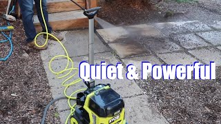 NEW RYOBI 40V HP 2000 PSI PRESSURE WASHER IS IMPRESSIVE AND CORDLESS [upl. by Ely]