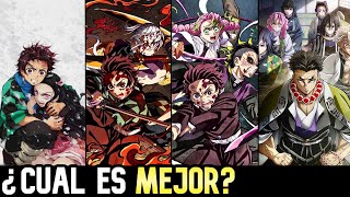 TOP TEMPORADAS KIMETSU NO YAIBA [upl. by Kloster]