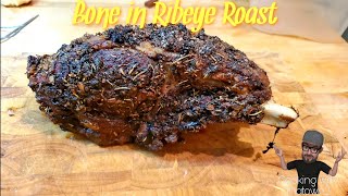 Bone In Ribeye Roast  How to Cook Prime Rib  Cooking With Thatown2 [upl. by Gadmon76]