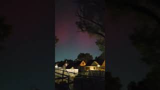 Thursday 1010 Pennsauken NJ Northern lights [upl. by Hajidahk779]