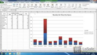 Microsoft Excel 2010  Histogrammes E15 [upl. by Hagai]