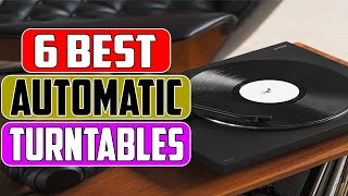 6 Best Automatic Turntable 2022  Best Record Player Review [upl. by Thirza]