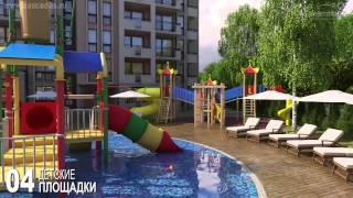 Cascadas Sunny Beach  3D movie [upl. by Enirod]