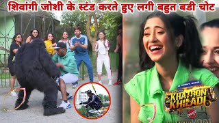 Khatron Ke Khiladi Season 12 Promo  Shivangi Joshi And Rohit Shetty  Today Episode  Stunt [upl. by Aecila]