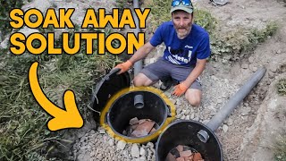 DIY rainwater soakaway for under €50 Will it work  Living in the Loire [upl. by Adnarahs437]