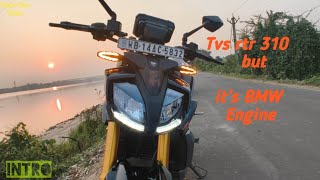 Tvs Apache rtr 310 2024 obd2 new model review rtr310 apachertr310 tvs tvsbikes automobile bmw [upl. by Dionis]