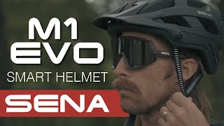 Sena M1 EVO  MTB Communication Helmet [upl. by Mungo]