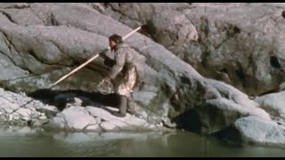 Tuktu 9 The Magic Spear Amazing Inuit skills at fishing and hunting by spear [upl. by Amelita741]