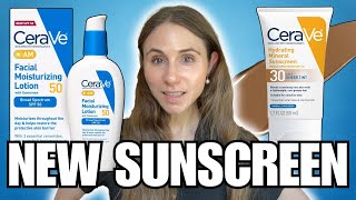 NEW CeraVe Sunscreens To Try This Fall [upl. by Einniw]