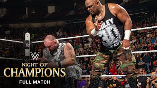 FULL MATCH  New Day vs The Dudley Boyz – WWE Tag Team Titles Match WWE Night of Champions 2015 [upl. by Llekcm317]