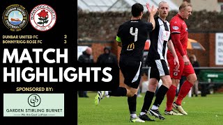 HIGHLIGHTS  vs Bonnyrigg Rose FC  East of Scotland Cup Round 1  121024 [upl. by Borer]