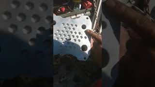 Installing the new oil cooler on a 64 powerstroke [upl. by Mandal]