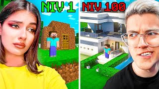 JEANFILS MINITIE À MINECRAFT [upl. by Xam613]