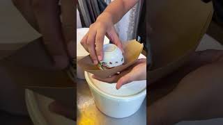 Raindrop Cake in Ipoh food foodie makan streetfood malaysia mukbang foodlover dessert makan [upl. by Farver]