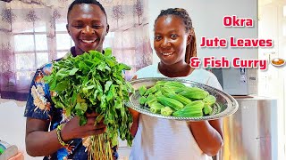 Unbelievable Okra amp Jute Leaves Fish Stew Recipe My Husband Couldnt Get Enough [upl. by Athallia]