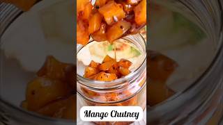 Mango Chutney 🥭💮  Indische Rezepte [upl. by Monagan]