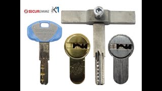 Securemme K1 EVO lock picking [upl. by Enawtna]