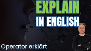 Explain in English Explanation schreiben  Erklären auf Englisch und Deutsch [upl. by Nonnair]