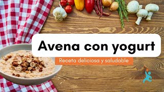 Receta de AVENA para tu DESAYUNO o CENA muy fácil de preparar y una gran opción si tienes DIABETES [upl. by Eilatam]