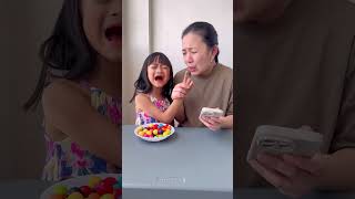 Mom pranks kid with candy 🤣👧🏻❤️👶🏻😱😭🌈🚀✅ [upl. by Victoria245]