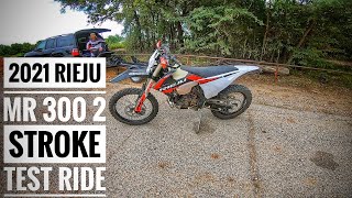 2021 RIEJU MR RANGER 300 2 STROKE TEST RIDE [upl. by Cirred]