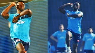 Kagiso Rabada Bowling action in slow motion  Kagiso Rabada bowling compilation [upl. by Pantia]