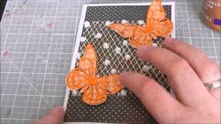 °Tutorial° Leporello Minialbum Schmetterling  Vintage [upl. by Beatty]