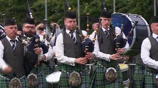 Inveraray amp District Pipe Band — MSR Performance — World Pipe Band Championships 2023 [upl. by Jelsma852]