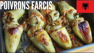 POIVRONS FARCIS ALBANAIS VEGAN [upl. by Naek]