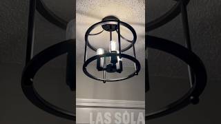 Alessio Flush Mount Ceiling Light Lantern [upl. by Lanam811]