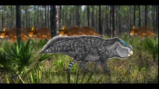 leptoceratops gracilis speculative vocalization [upl. by Llenej]