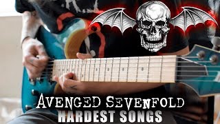 Avenged Sevenfold HARDEST Songs On Rhythm Guitar [upl. by Lovmilla589]