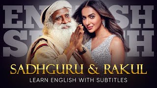 ENGLISH SPEECH  SADHGURU amp RAKUL SINGH The Truth About Happiness English Subtitles [upl. by Onirefes]