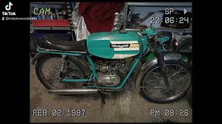 Malaguti Olympique 50cc barnfind in original condition [upl. by Nylahsoj]