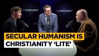 Scrivener vs Dillahunty Is humanism stealing from Christianity [upl. by Darrej35]