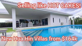 Hua Hins BEST Bang for Buck Pool Villas Selling Fast Thailand Property HuaHin [upl. by Eerhs304]