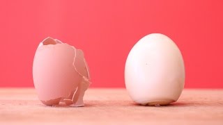 How to Peel an Egg in under 10 Seconds 3 Methods [upl. by Artenal]