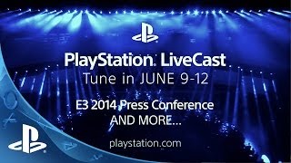 PlayStation E3 2014 Press Conference on June 9th at 600pm Pacific Time [upl. by Emawk]