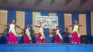 Sarat ahile Kati Bihu Daisy With Group \ like dance comment laxmipuja beutifull dance [upl. by Ydnyl]