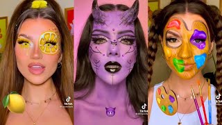 Emoji Makeup Challenge Compilation 😈🔥💦🌈🌺🌸🌼🌻 New tiktok trend Part 2 [upl. by Nerej859]