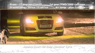 Dunlop Winter Tyres Test Why Are Winter Tyres Important [upl. by Schulz469]