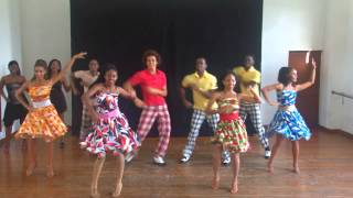 Salsa Dance Routine  Grupo BanRara  Havana Cuba 2013 [upl. by Neirbo]