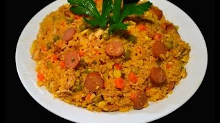 Arroz a la valenciana Nicaraguense [upl. by Aihsyt117]