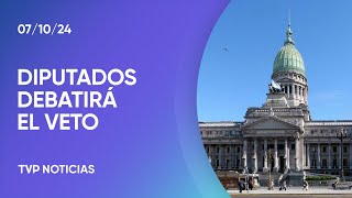 Diputados debatirá el veto al Financiamiento Universitario [upl. by Anselm888]