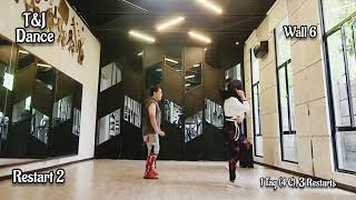 OVERPROTECTED High Beginner Indrawati Damanik amp Chok Fredo Linedance [upl. by Seely]