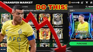 BIGGEST MARKET CRASH IN FC MOBILE DIVISION RIVALS WHAT YOU NEED TO DO AND AVOID [upl. by Notnirb]